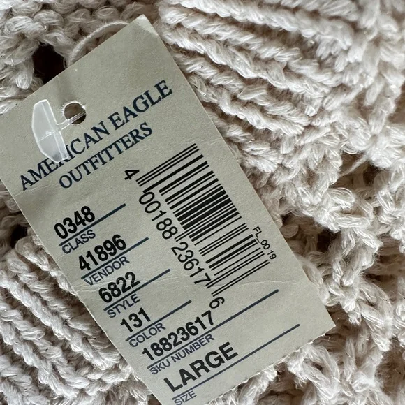 NWT America Eagle holey n sparkly Sweater - Picture 4 of 5